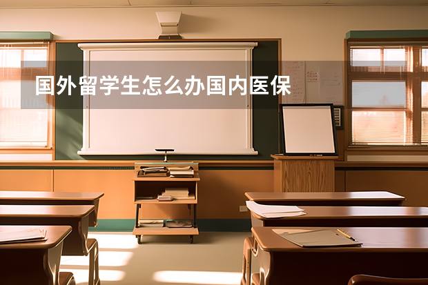 国外留学生怎么办国内医保