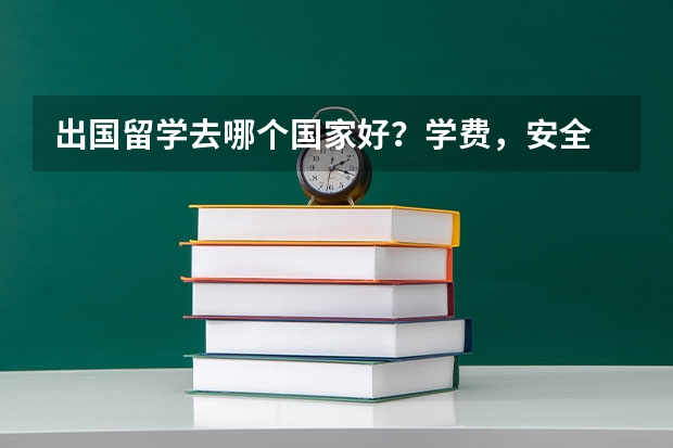 出国留学去哪个国家好？学费，安全..