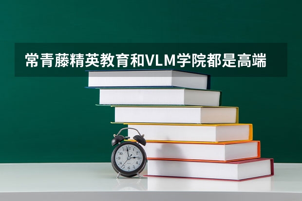 常青藤精英教育和VLM学院都是高端留学机构吗？哪家更靠谱啊