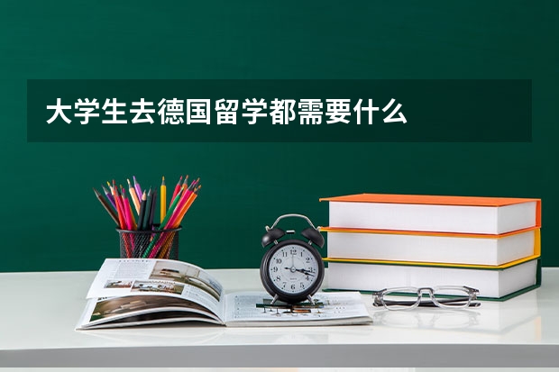 大学生去德国留学都需要什么