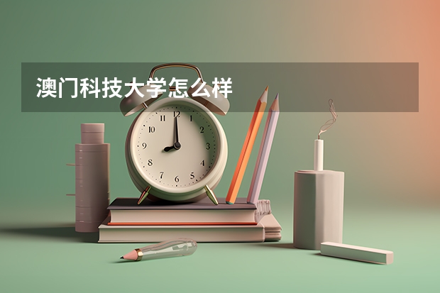 澳门科技大学怎么样