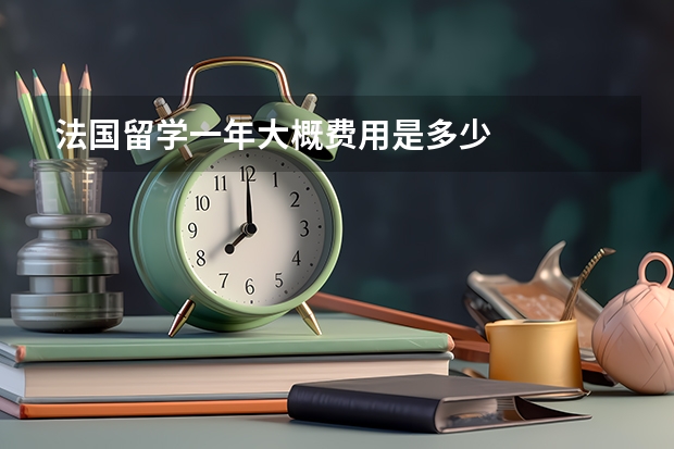 法国留学一年大概费用是多少