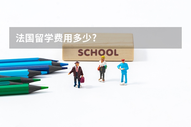 法国留学费用多少?